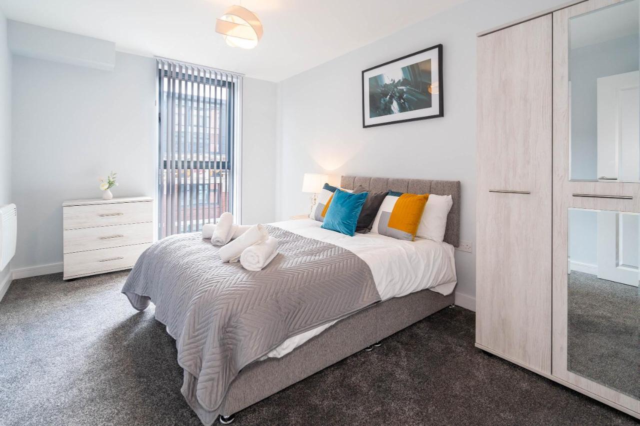 New Build - 2 Bed Snug Modern Apartment - Juliet Balcony - Roof Top Terrace - Digbeth, Birmingham City Centre - Free Netflix & Smart Tv Esterno foto