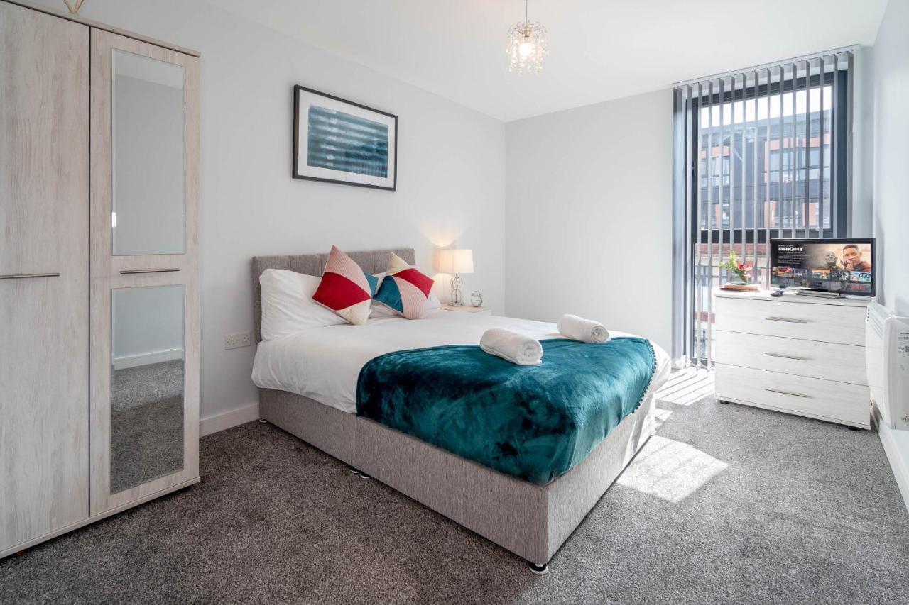 New Build - 2 Bed Snug Modern Apartment - Juliet Balcony - Roof Top Terrace - Digbeth, Birmingham City Centre - Free Netflix & Smart Tv Esterno foto