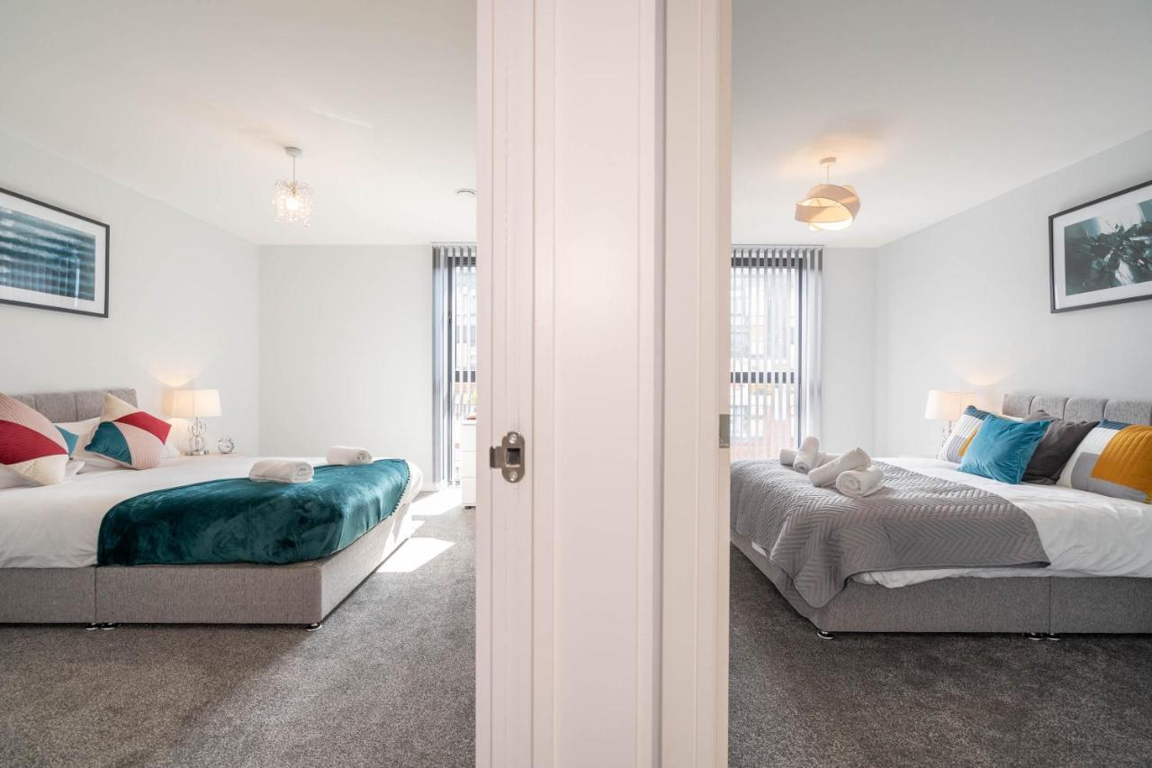 New Build - 2 Bed Snug Modern Apartment - Juliet Balcony - Roof Top Terrace - Digbeth, Birmingham City Centre - Free Netflix & Smart Tv Esterno foto